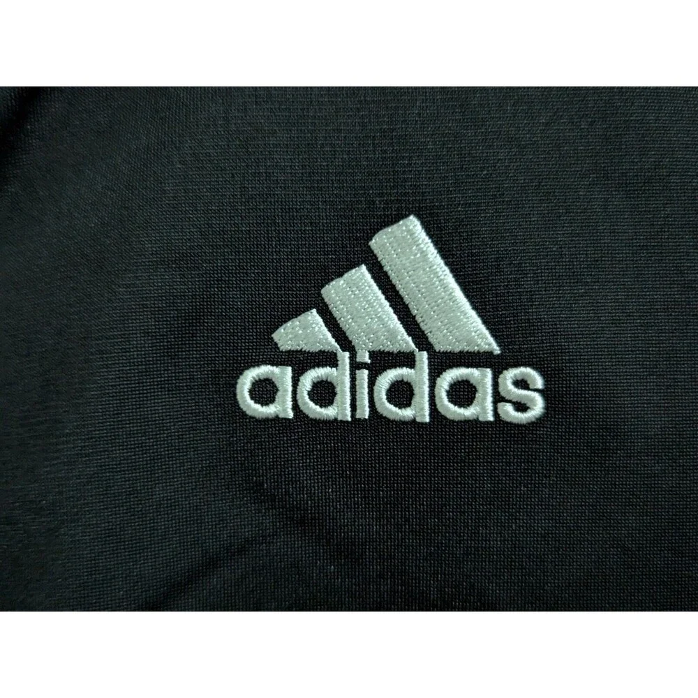 NWT Adidas Track Jacket Youth Large 14/16 Black Soccer Sports Logo
